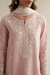 DHANAK EMBROIDERED SHIRT WITH CHIFFON EMB DUPATTA AND TROUSER V61